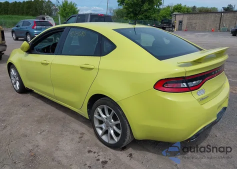 2013 Dodge Dart Rallye from USA, damaged, VIN 1C3CDFBA9DD208942